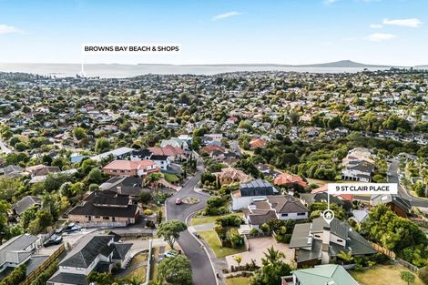 Photo of property in 9 St Clair Place, Browns Bay, Auckland, 0630
