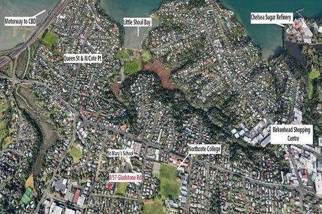 Photo of property in 3/57 Gladstone Road, Northcote, Auckland, 0627