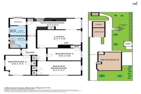 Photo of property in 5 Barton Avenue, Marewa, Napier, 4110