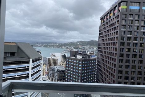Photo of property in Terrace Heights Apartments, 13e/163 The Terrace, Wellington Central, Wellington, 6011