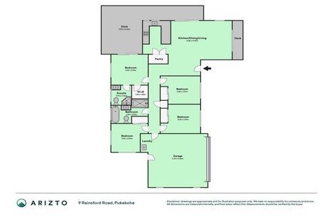 Photo of property in 9 Rainsford Road, Pukekohe, 2120