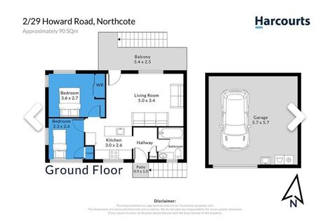 Photo of property in 2/29 Howard Road, Northcote, Auckland, 0627