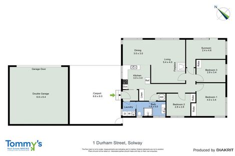 Photo of property in 1 Durham Street, Solway, Masterton, 5810