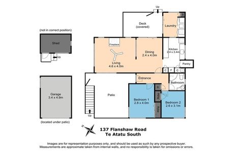 Photo of property in 137 Flanshaw Road, Te Atatu South, Auckland, 0610