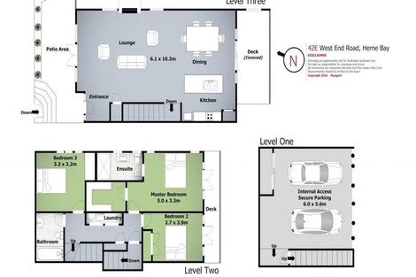 Photo of property in 42e West End Road, Herne Bay, Auckland, 1022