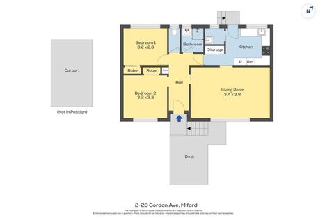 Photo of property in 2/28 Gordon Avenue, Milford, Auckland, 0620