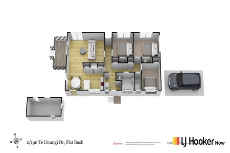 Photo of property in 2/190 Te Irirangi Drive, Flat Bush, Auckland, 2019