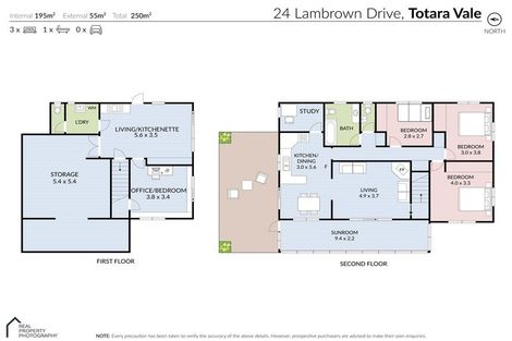 Photo of property in 2/24 Lambrown Drive, Totara Vale, Auckland, 0629