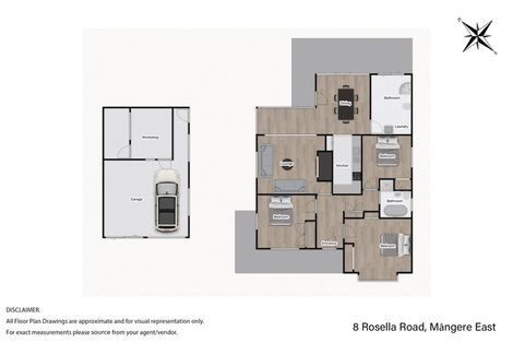 Photo of property in 8 Rosella Road, Mangere East, Auckland, 2024