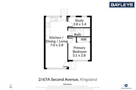Photo of property in 2/67a Second Avenue, Kingsland, Auckland, 1021