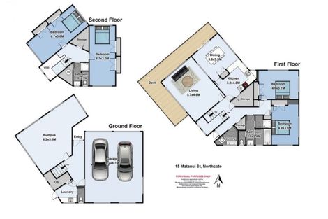 Photo of property in 15 Matanui Street, Northcote, Auckland, 0627