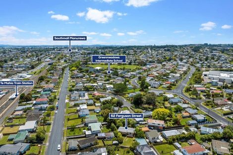 Photo of property in 62 Ferguson Street, Manurewa East, Auckland, 2102
