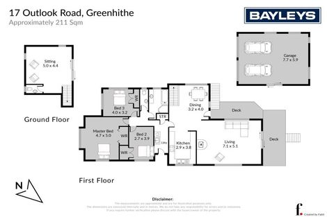 Photo of property in 17 Outlook Road, Greenhithe, Auckland, 0632
