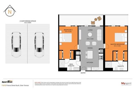 Photo of property in 59 France, 712/59 France Street South, Eden Terrace, Auckland, 1010