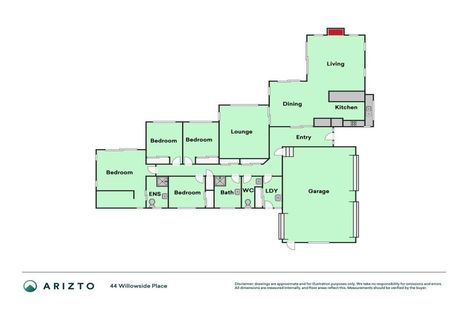 Photo of property in 44 Willowside Place, Amberley, 7410