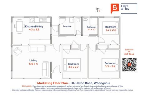 Photo of property in 34 Devon Road, Springvale, Whanganui, 4501