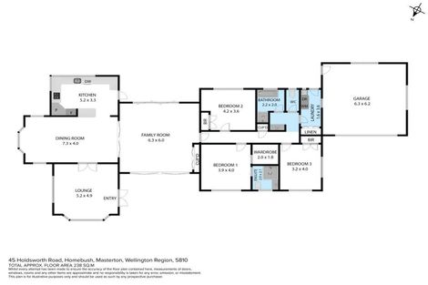 Photo of property in 45 Holdsworth Road, Homebush, Masterton, 5810