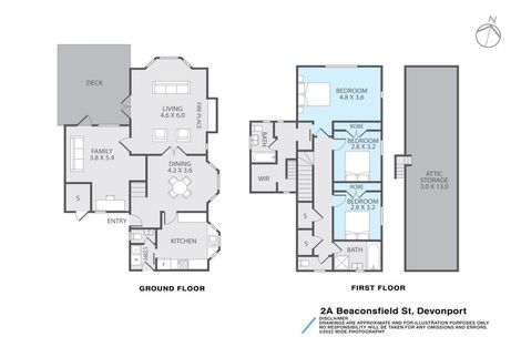 Photo of property in 2a Beaconsfield Street, Devonport, Auckland, 0624