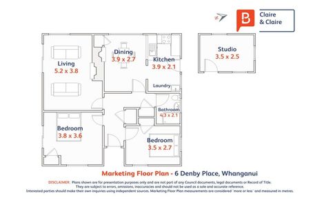 Photo of property in 6 Denby Place, Springvale, Whanganui, 4501