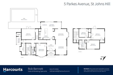 Photo of property in 5 Parkes Avenue, Saint Johns Hill, Whanganui, 4501
