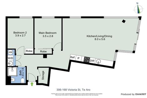 Photo of property in Vsp South, 306/168 Victoria Street, Te Aro, Wellington, 6011