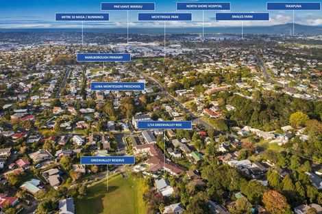 Photo of property in 1/14 Greenvalley Rise, Glenfield, Auckland, 0629