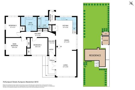 Photo of property in 76 Kuripuni Street, Kuripuni, Masterton, 5810