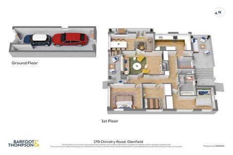 Photo of property in 7 Tamahere Drive, Glenfield, Auckland, 0629