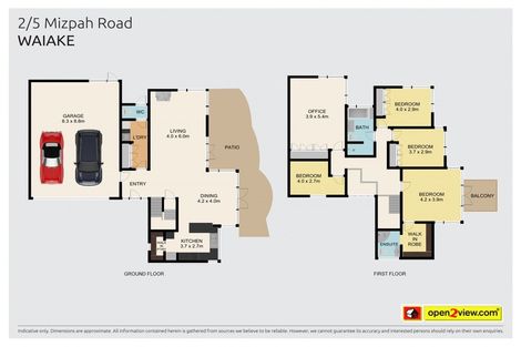 Photo of property in 2/5 Mizpah Road, Waiake, Auckland, 0630
