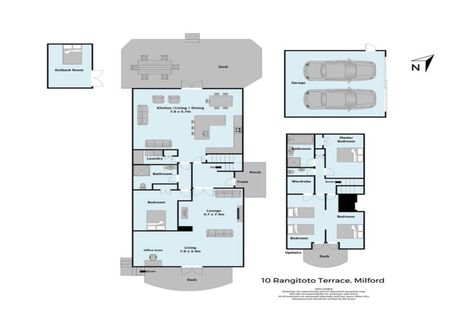 Photo of property in 10 Rangitoto Terrace, Milford, Auckland, 0620