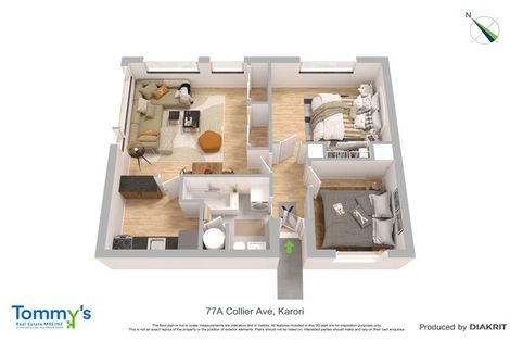 Photo of property in 1/77 Collier Avenue, Karori, Wellington, 6012