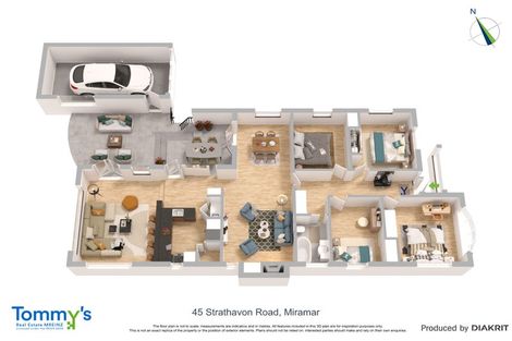 Photo of property in 45 Strathavon Road, Miramar, Wellington, 6022