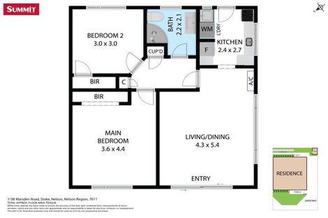 Photo of property in 1/3b Marsden Road, Stoke, Nelson, 7011