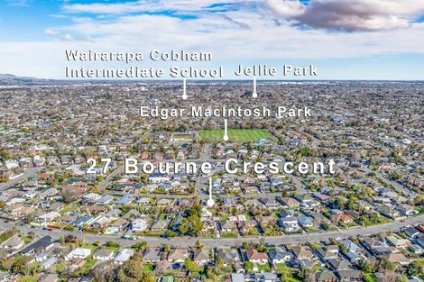 Photo of property in 27 Bourne Crescent, Papanui, Christchurch, 8053
