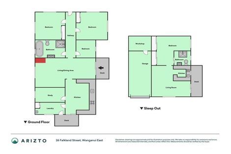 Photo of property in 26 Falkland Street, Whanganui East, Whanganui, 4500