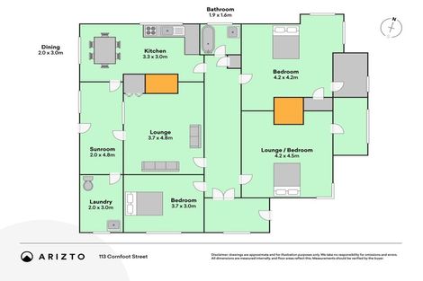 Photo of property in 113 Cornfoot Street, Castlecliff, Whanganui, 4501