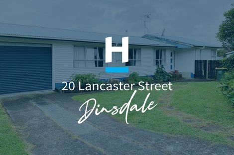 Photo of property in 20 Lancaster Street, Dinsdale, Hamilton, 3204