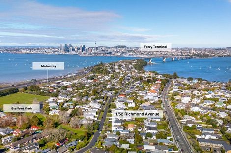 Photo of property in 1/52 Richmond Avenue, Northcote Point, Auckland, 0627