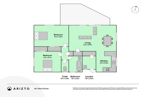 Photo of property in 4a Talbot Street, Whanganui East, Whanganui, 4500