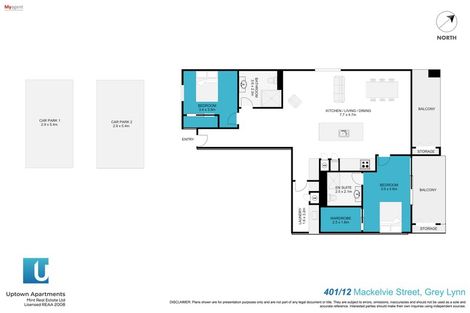 Photo of property in 401/12 Mackelvie Street, Grey Lynn, Auckland, 1021