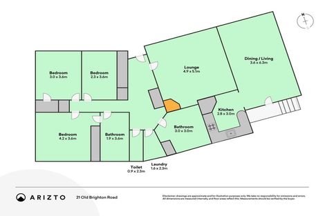 Photo of property in 21 Old Brighton Road, Fairfield, Dunedin, 9018