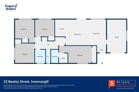 Photo of property in 22 Beatty Street, Strathern, Invercargill, 9812