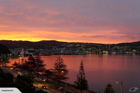 Photo of property in The Capital, 28/370 Oriental Parade, Oriental Bay, Wellington, 6011