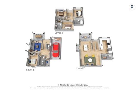 Photo of property in 1 Nephrite Lane, Henderson, Auckland, 0610