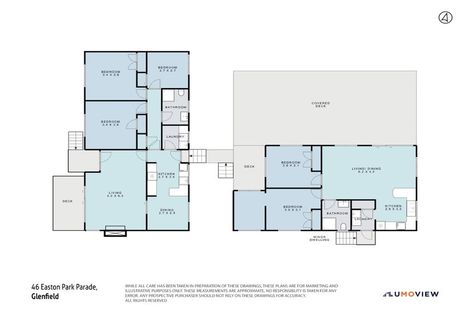 Photo of property in 46 Easton Park Parade, Glenfield, Auckland, 0629