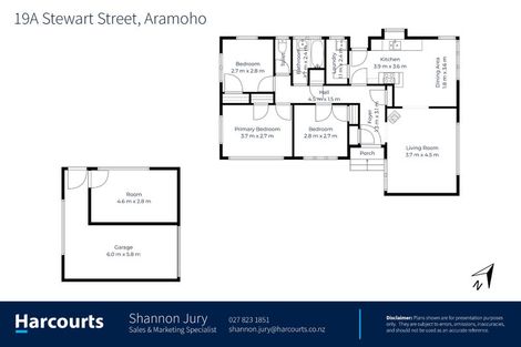 Photo of property in 19a Stewart Street, Aramoho, Whanganui, 4500