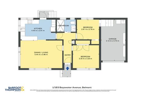 Photo of property in 1/193 Bayswater Avenue, Belmont, Auckland, 0622