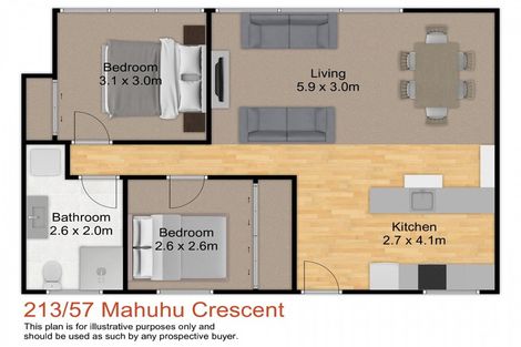 Photo of property in 213/57 Mahuhu Crescent, Auckland Central, Auckland, 1010