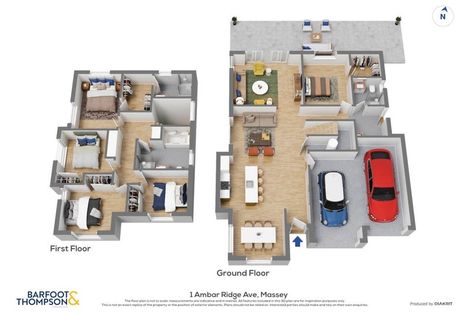 Photo of property in 1 Ambar Ridge Avenue, Massey, Auckland, 0614