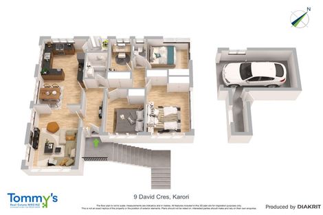 Photo of property in 9 David Crescent, Karori, Wellington, 6012